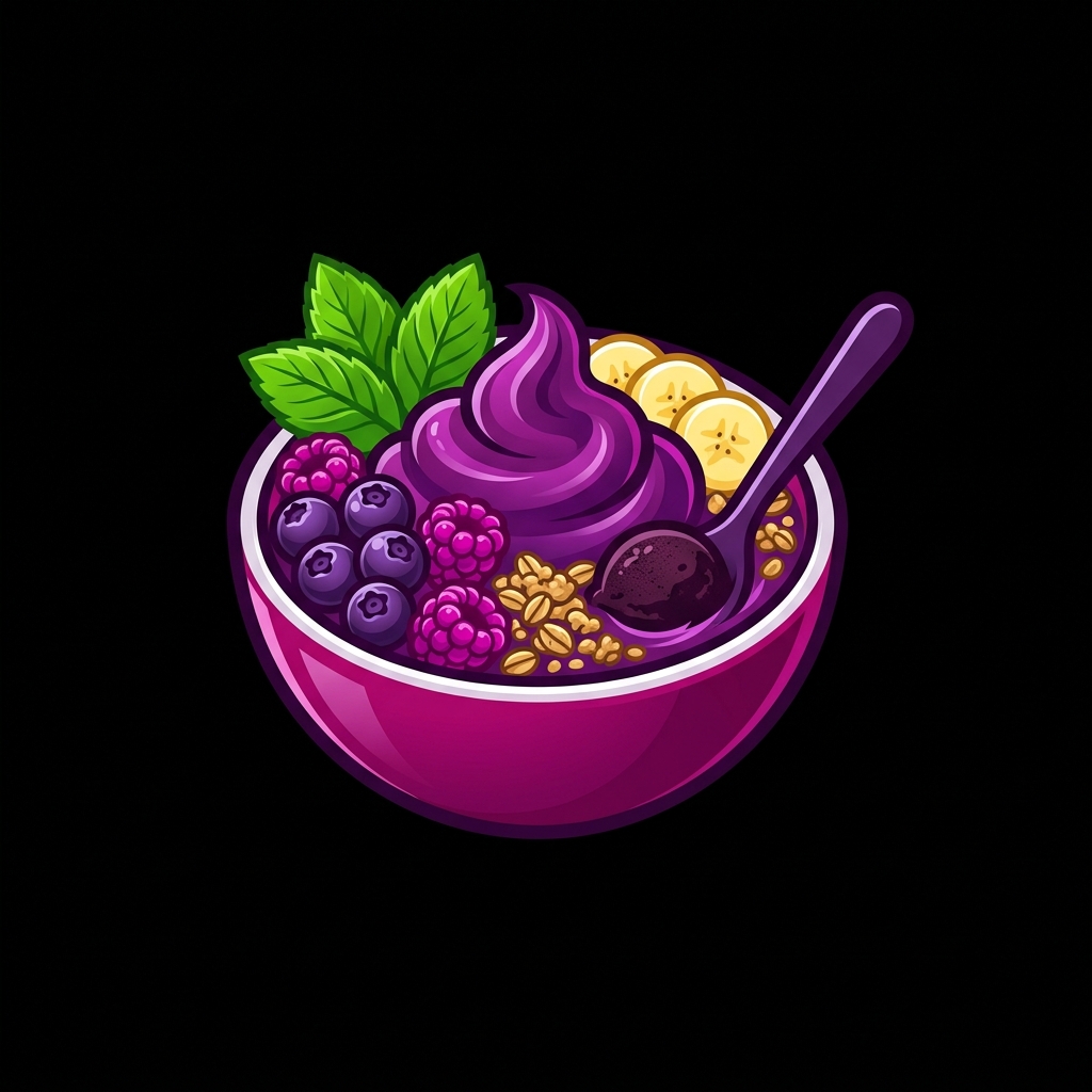 Logo Açaí Premium